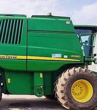 Зерноуборочный комбайн John Deere W660, 2008 г.в, 2254 м/ч, б/у