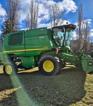Зерноуборочный комбайн John Deere W550, 2014 г.в, 2900 м/ч, б/у