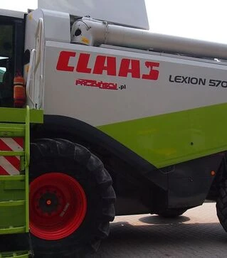 Зернозбиральний комбайн Claas Lexion 570, 2100 м/год, б/в