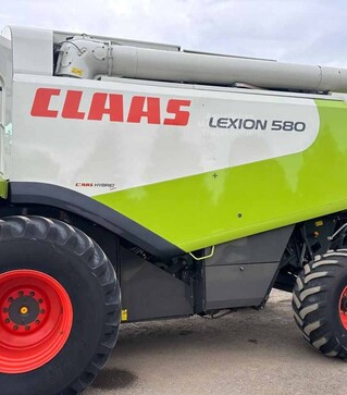 Зерноуборочный комбайн Claas Lexion 580, 2010 г.в, 4000 м/ч, б/у