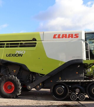 Зернозбиральний комбайн Claas Lexion 760TT, 2013 р.в, 2888 м/год, б/в