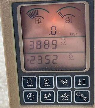 Зерноуборочный комбайн John Deere W660, 2008 г.в, 3400 м/ч, б/у