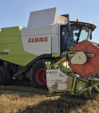 Зернозбиральний комбайн Claas Lexion 760, 2012 р.в, 3600 м/год, б/в