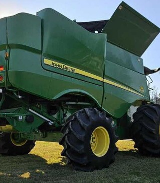 Зерноуборочный комбайн John Deere S680, 2015 г.в, 2384 м/ч, б/у