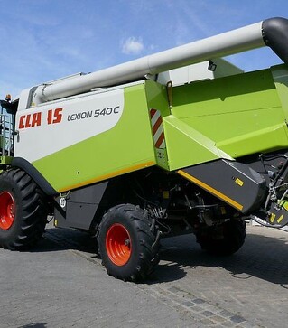 Зерноуборочный комбайн Claas Lexion 540 C, 2006 г.в, 3360 м/ч, б/у