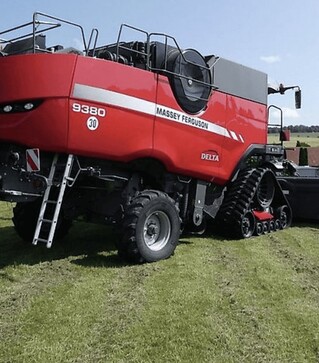 Зернозбиральний комбайн Massey Ferguson 9380 Delta HYBRID, 2017 р.в, 1800 м/год, б/в