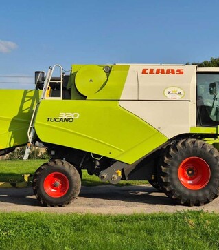 Зерноуборочный комбайн Claas Tucano 320, 2012 г.в, 1920 м/ч, б/у