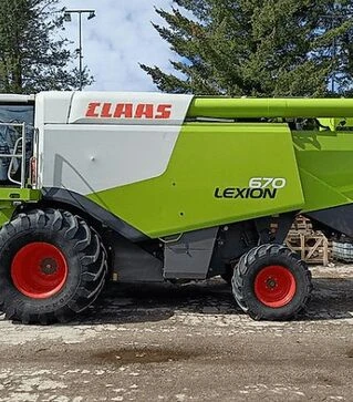 Зернозбиральний комбайн Claas Lexion 670, 2014 р.в, 3397 м/год, б/в