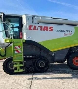 Зерноуборочный комбайн Claas Lexion 580 TT, 2007 г.в, 5000 м/ч, б/у