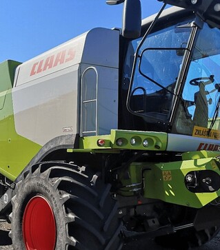 Зернозбиральний комбайн Claas Lexion 670, 5000 м/год, б/в