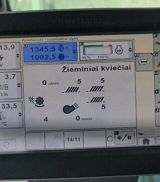 Зернозбиральний комбайн John Deere W540, 2013 р.в, 1345 м/год, б/в