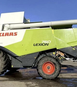 Зернозбиральний комбайн Claas Lexion 760, 2013 р.в, 2593 м/год, б/в