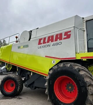 Зерноуборочный комбайн Claas Lexion 480, 2002 г.в, 5500 м/ч, б/у