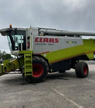 Зерноуборочный комбайн Claas Lexion 480, 2002 г.в, 5500 м/ч, б/у