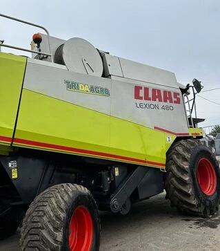 Зерноуборочный комбайн Claas Lexion 480, 2002 г.в, 5500 м/ч, б/у