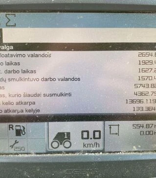 Зерноуборочный комбайн Claas Lexion 660, 2012 г.в, 2654 м/ч, б/у