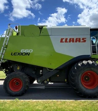 Зерноуборочный комбайн Claas Lexion 660, 2012 г.в, 2654 м/ч, б/у