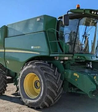 Зернозбиральний комбайн John Deere S670 i, 2013 р.в, 3490 м/год, б/в