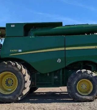 Зернозбиральний комбайн John Deere S670 i, 2013 р.в, 3490 м/год, б/в