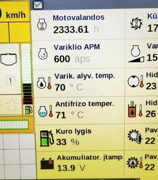 Зерноуборочный комбайн New Holland CX 8070, 2014 г.в, 2333 м/ч, б/у