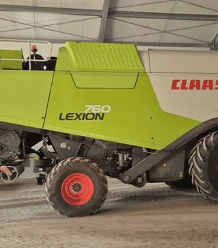 Зернозбиральний комбайн Claas Lexion 760, 2011 р.в, 3500 м/год, б/в