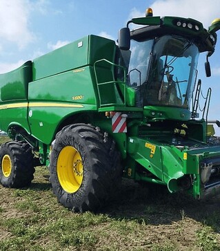 Зерноуборочный комбайн John Deere S 680i, 2013 г.в, 4050 м/ч, б/у