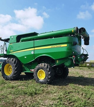 Зерноуборочный комбайн John Deere S 680i, 2013 г.в, 4050 м/ч, б/у