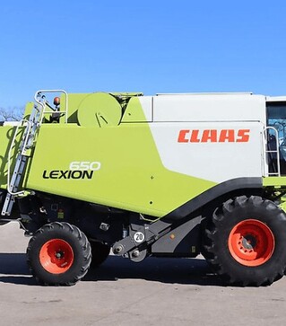 Зернозбиральний комбайн Claas Lexion 650, 2012 р.в, 2614 м/год, б/в