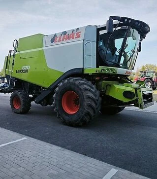 Зернозбиральний комбайн Claas Lexion 670, 2014 р.в, 3657 м/год, б/в