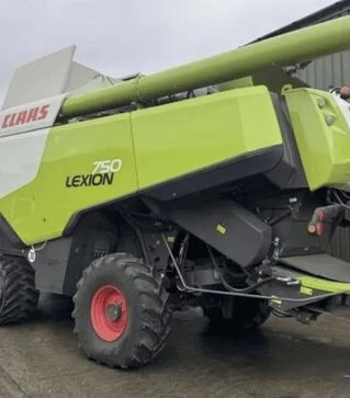 Зернозбиральний комбайн Claas Lexion 750TT APS Hybrid, 2014 р.в, 1962 м/год, б/в