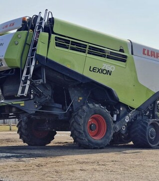 Зернозбиральний комбайн Claas Lexion 760 TT, 2013 р.в, 3183 м/год, б/в