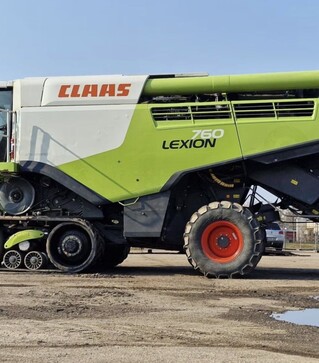 Зернозбиральний комбайн Claas Lexion 760 TT, 2013 р.в, 3183 м/год, б/в