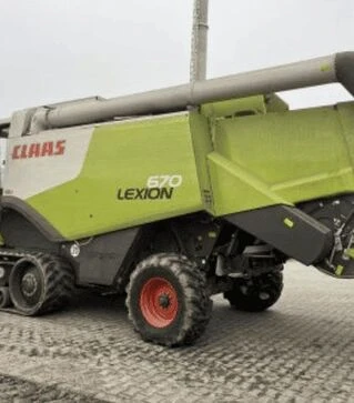 Зернозбиральний комбайн Claas Lexion 670 TT, 2011 р.в, 3024 м/год, б/в