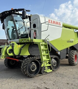Зернозбиральний комбайн Claas Lexion 670 TT, 2016 р.в, 3010 м/год, б/в