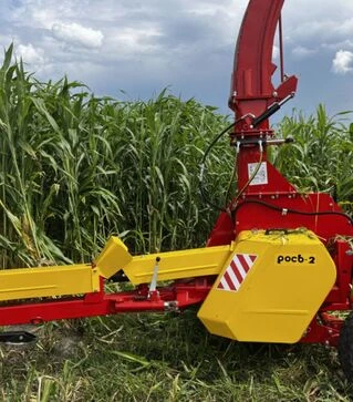 Кормозбиральний комбайн причіпний БМЗ КРП-2,0 Рось-2