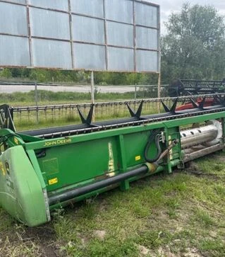 Жатка зерновая John Deere 625R, 2007 г.в, б/у