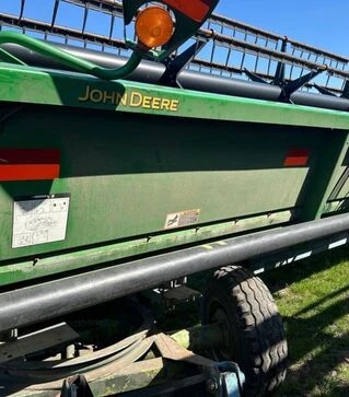 Жниварка зернова John Deerе 630F Hydra-Flex, 9,1 м, 2004 р.в. + транспортний візок, б/в