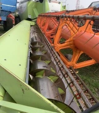Жатка зерновая Claas Vario 750, 2006 г.в, с транспортной тележкой, б/у