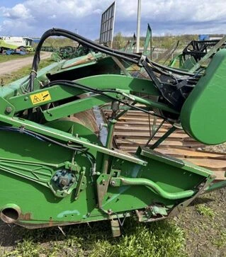 Жатка зерновая John Deere 625R, 2007 г.в. + оборудование для сбора подсолнечника, б/у