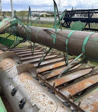 Жатка зерновая John Deere 625R, 2007 г.в. + оборудование для сбора подсолнечника, б/у