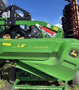 Жниварка зернова John Deere 735X, 2020 р.в. + транспортний візок, б/в
