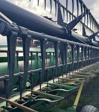 Жниварка зернова John Deere 735X, 2020 р.в. + транспортний візок, б/в