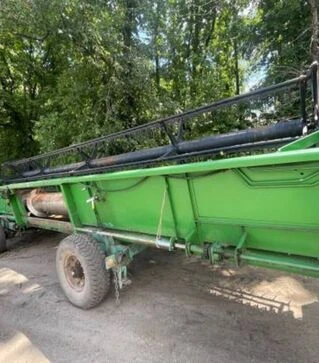 Жатка зерновая John Deere 925F, 2005 г.в., б/у