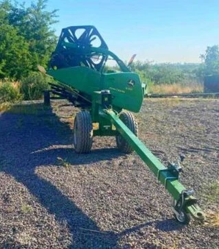 Жатка зерновая John Deere 635F, 2015 г.в, б/у
