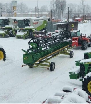 Жниварка зернова John Deere 925F Flex, 2000 р.в., б/в