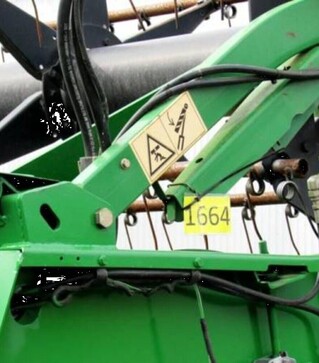 Жниварка зернова John Deere 622R, 2005 р.в, б/в