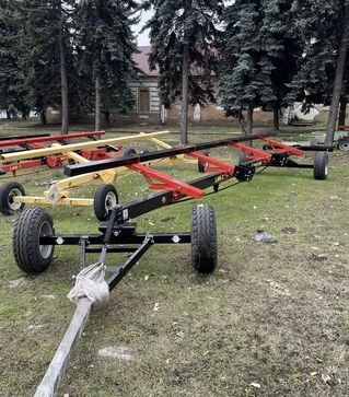 Тележка для жаток Profi Stan ЛАН-2А, 9,5 м, 4 колеса 10.00/75-R15.3