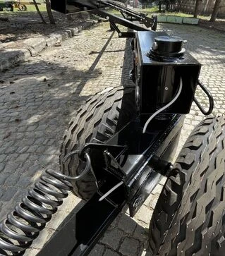 Тележка для жаток Profi Stan ЛАН-13,5, 9-12 м, 180х180х8+швеллер, 4 колеса 10.00/75-R15.3