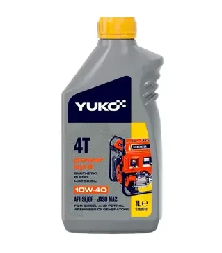 Моторное масло Yuko POWER SYNT 4Т 10W-40, 1 л