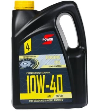 Олива моторна S-POWER STANDARD 10W-40 S-POWER, 10 л